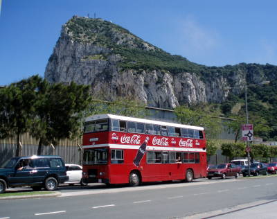 Brytyjski Autobus na Gibraltarze
